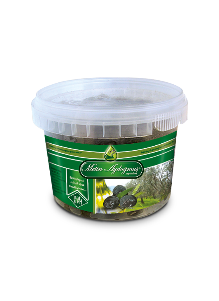 400 GR GEMLİK SİYAH ZEYTİN KUTU | METİN AYDOĞMUŞ ZEYTİNLERİ