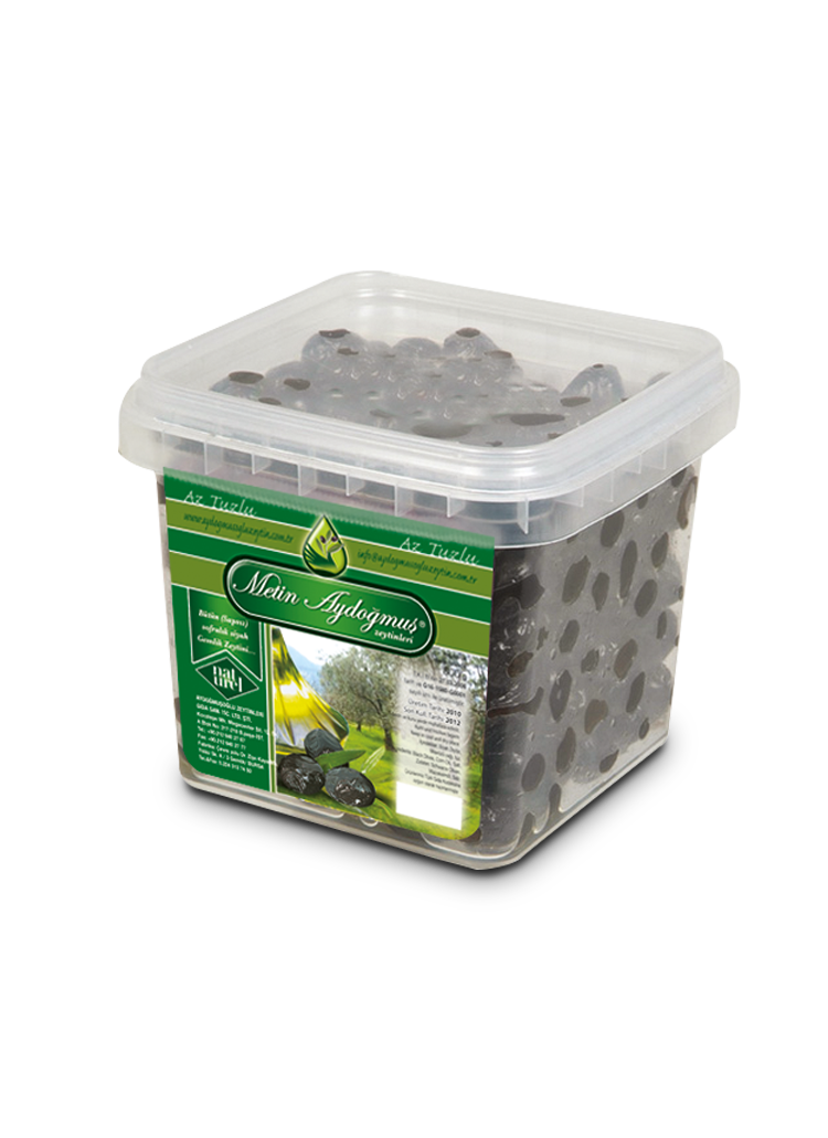 800 GR GEMLİK SİYAH ZEYTİN KUTU | METİN AYDOĞMUŞ ZEYTİNLERİ